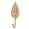 Haczyk ścienny Regitze Hook Leaf, kolor mosiądz Blomingville.jpg