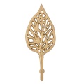 Haczyk ścienny Regitze Hook Leaf, kolor mosiądz Blomingville manteco.jpg