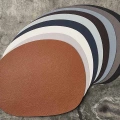 RAW - Podkładka pod talerz Buffalo Clay, 95% skóra z recyklingu, 41x33,5 cm Aida Denmark podkładki na stół mantecodesign.jpg