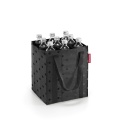 Torba BOTTLEBAG, glossy dots black