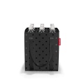 Torba BOTTLEBAG, glossy dots black