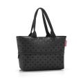 Torba SHOPPER E1, glossy dots black