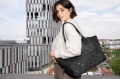 Torba SHOPPER E1, glossy dots black