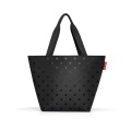 Torba SHOPPER M, glossy dots black
