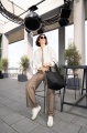Torba SHOPPER M, glossy dots black