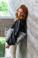 Torba SHOPPER M, leo nero