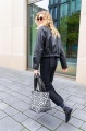 Torba SHOPPER M, leo nero