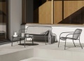 Fotel YUA WIRE, granite grey