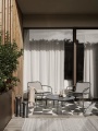 Fotel YUA WIRE, granite grey