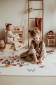 Play&Go Dwustronna Mata Piankowa EEVAA 3w1 Alphabet 180x180cm