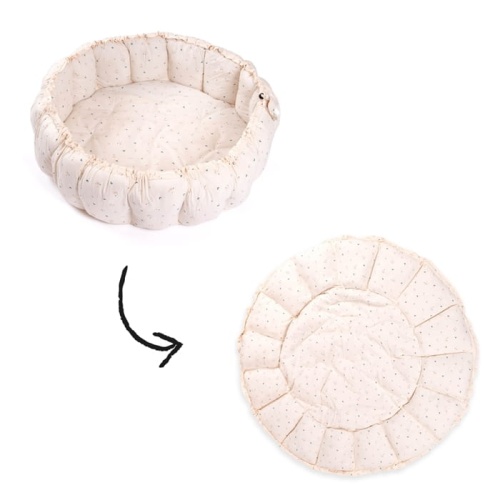 Play&Go Mata do Zabawy Gniazdo Niemowlęce Bloom Organic 3w1 Moon