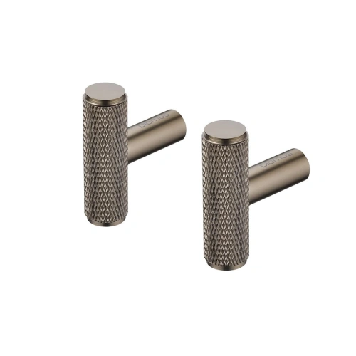 Wieszak ROF cylindryczny, burned metal, 2 szt.