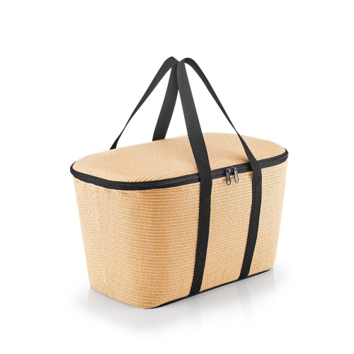 Torba COOLERBAG raffia black