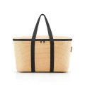 Torba COOLERBAG raffia black
