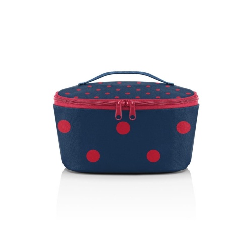 Torba COOLERBAG S POCKET, mixed dots red