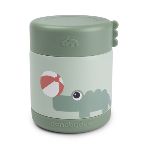 Done by Deer Termos Obiadowy dla Dziecka 300ml Playground Green