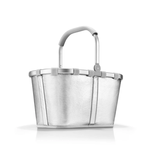Koszyk CARRYBAG, silver crackle