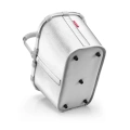 Koszyk CARRYBAG, silver crackle