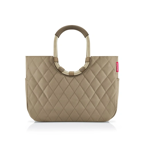Torba LOOPSHOPPER L, rhombus olive