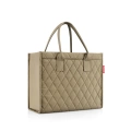 Torba DAILY SHOPPER BUSINESS, rhombus olive