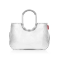 Torba LOOPSHOPPER L, silver crackle