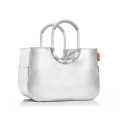 Torba LOOPSHOPPER L, silver crackle