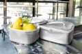 Torba COOLERBAG M, pocket silver crackle