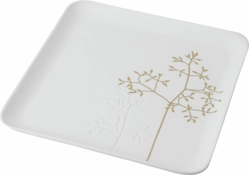 Talerz złote gałęzie 20 cm