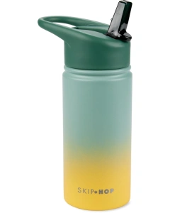 Skip Hop Butelka Termiczna z Ustnikiem 450ml Ombre Green Wander
