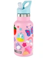 Skip Hop Butelka Termiczna z Ustnikiem i Naklejkami 380 ml Pink