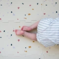 3 Sprouts Mata Piankowa EVA Terrazzo Cream - Puzzle Podłogowe