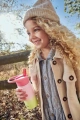 Skip Hop Butelka Termiczna z Ustnikiem 450ml Ombre Pink Wander
