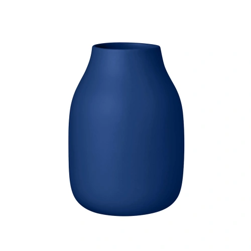 Wazon COLORA L, mazarine blue, soft touch
