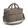 Done by Deer Torba do wózka z przewijakiem pikowana Taupe 24L