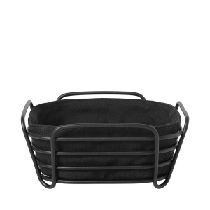 Koszyk na pieczywo DELARA, black, 20 cm