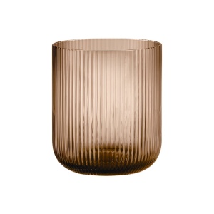 Lampion VEN, coffee, 15,5 cm