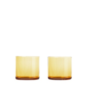 Szklanki MERA, dull gold, 200 ml, 2 szt.